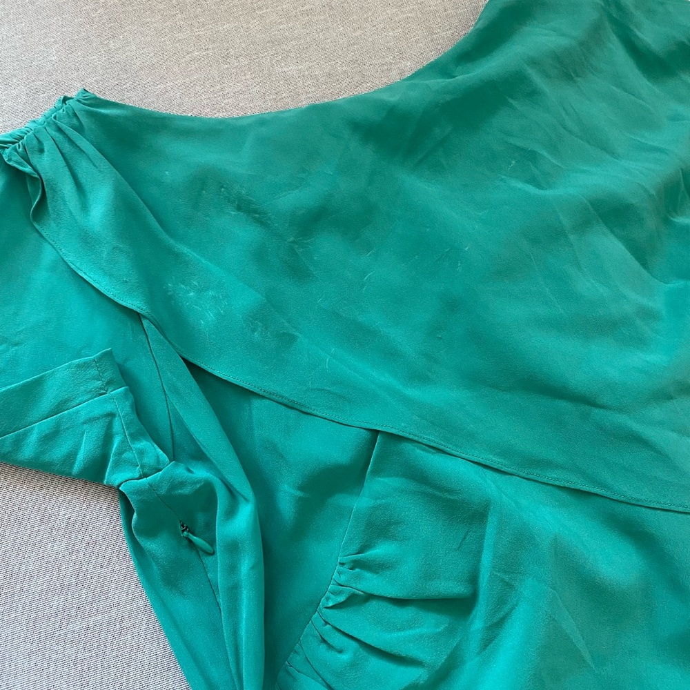 Vena Cava NWT green silk dress. - Picture 10 of 11